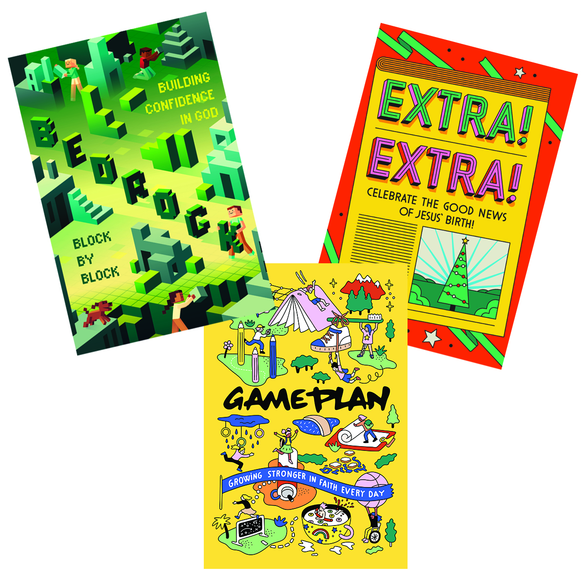 252 Kids Theme - 3 Poster Set (November - January Bundle)