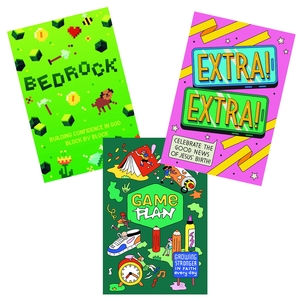 252 Pre Teen Theme - 3 Poster Set (November - January Bundle)