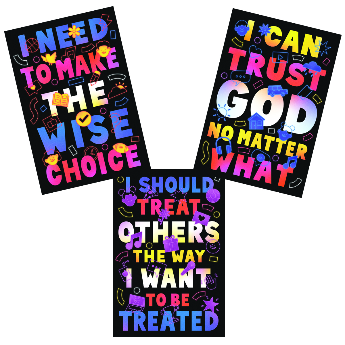 252 Preteen Basic Truths - 3 Poster Set (25 - 26)