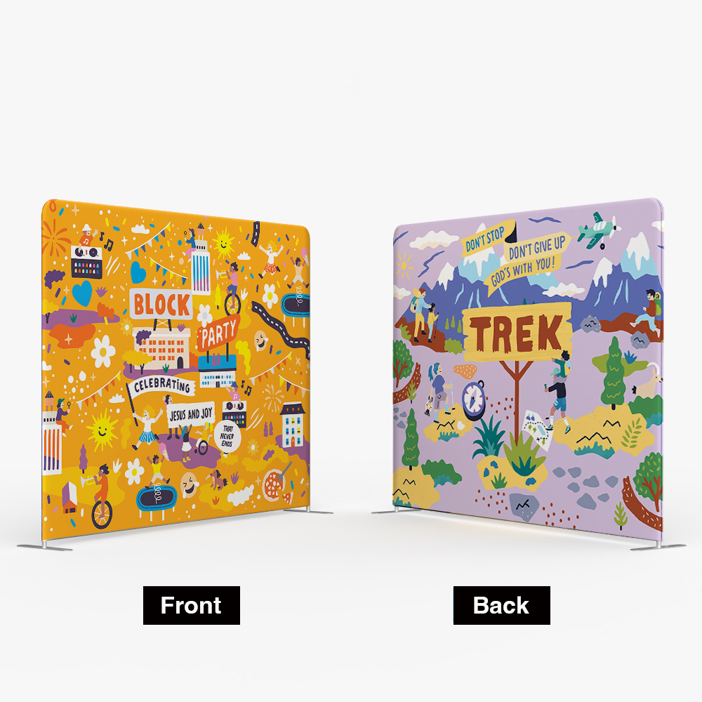 252 Kids Stage Prints - 10' Straight Display (April-May)