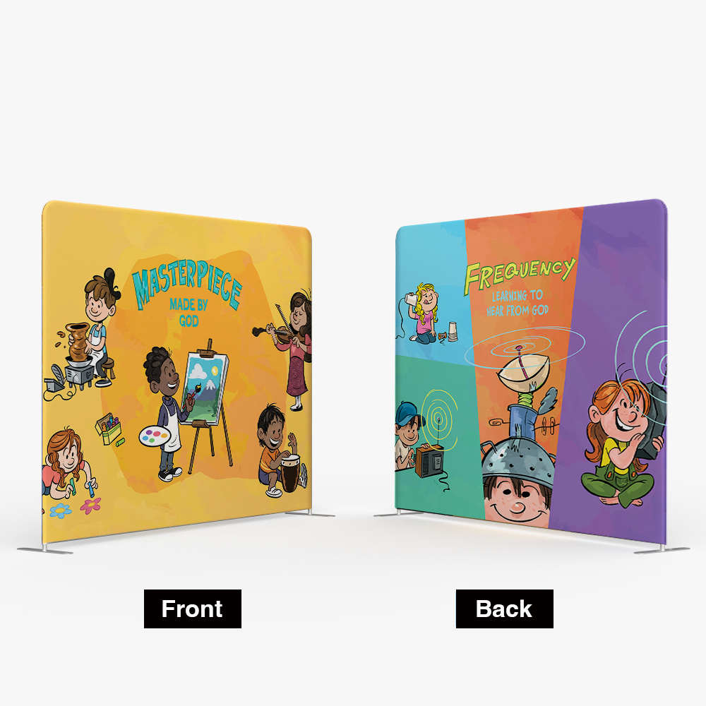 252 Kids Stage Prints - 10' Straight Display (Aug-Sept)
