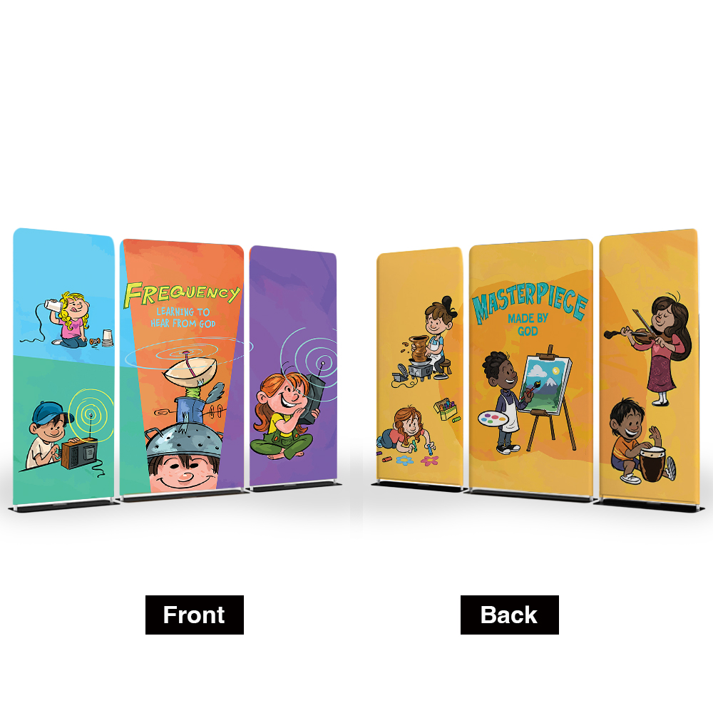 252 Kids Stage Prints - 3pc Display (Aug-Sept)