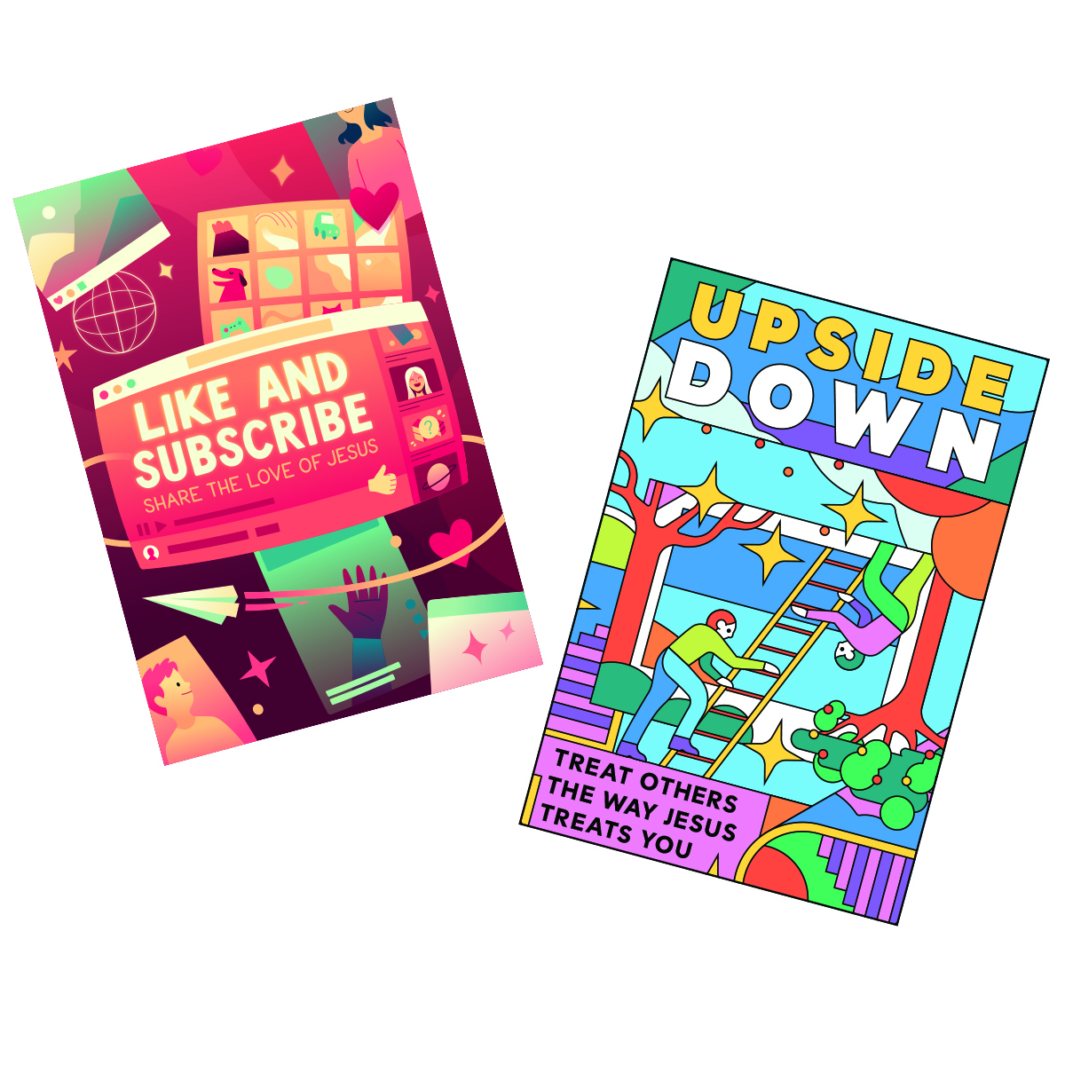 252 Kids Basic Truths - 2 Poster Set (February-March Bundle)