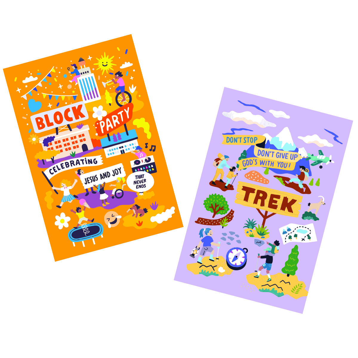 252 Kids Basic Truths - 2 Poster Set (April-May Bundle)
