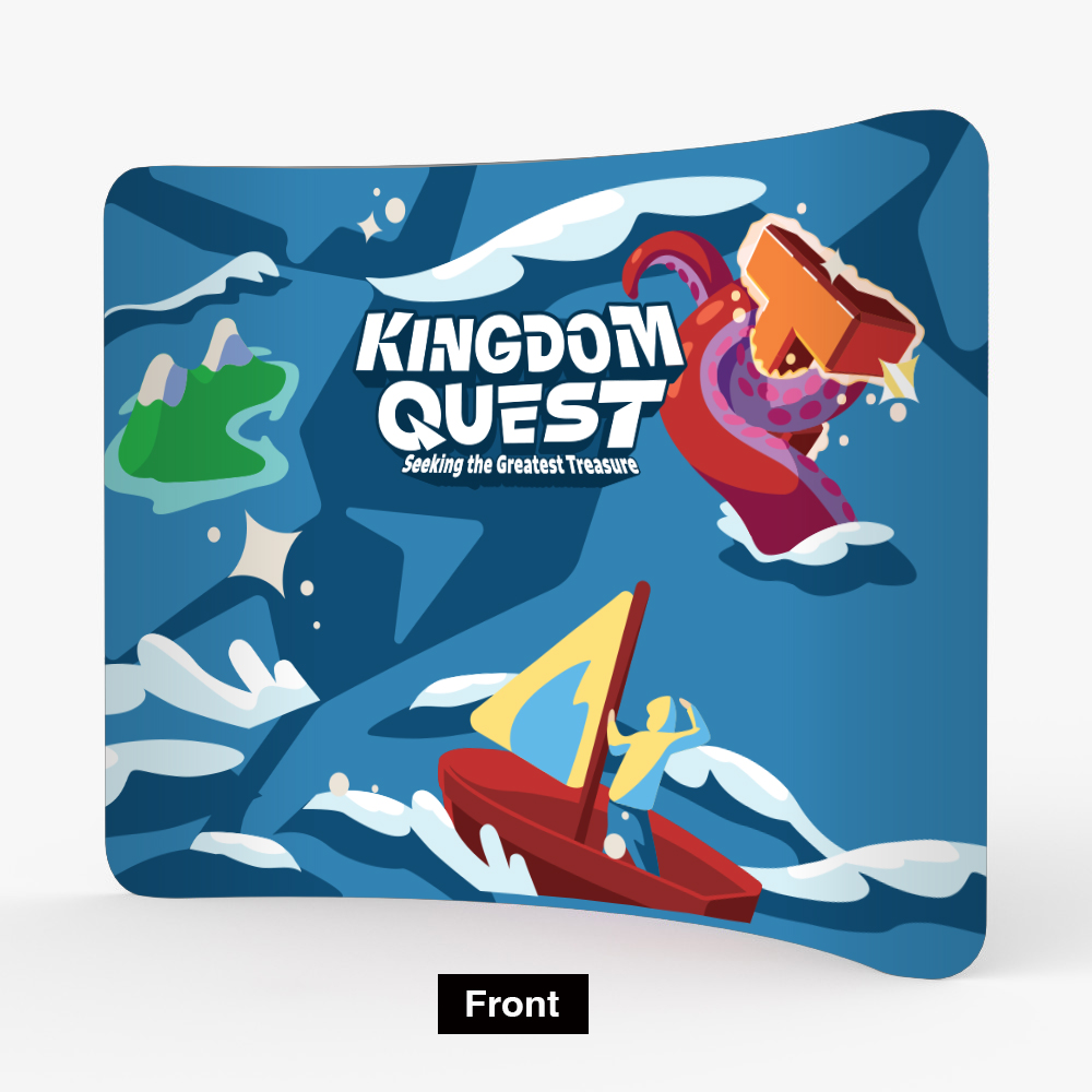 252 Kids Stage Prints - 10' Curved Display (June-July) 2