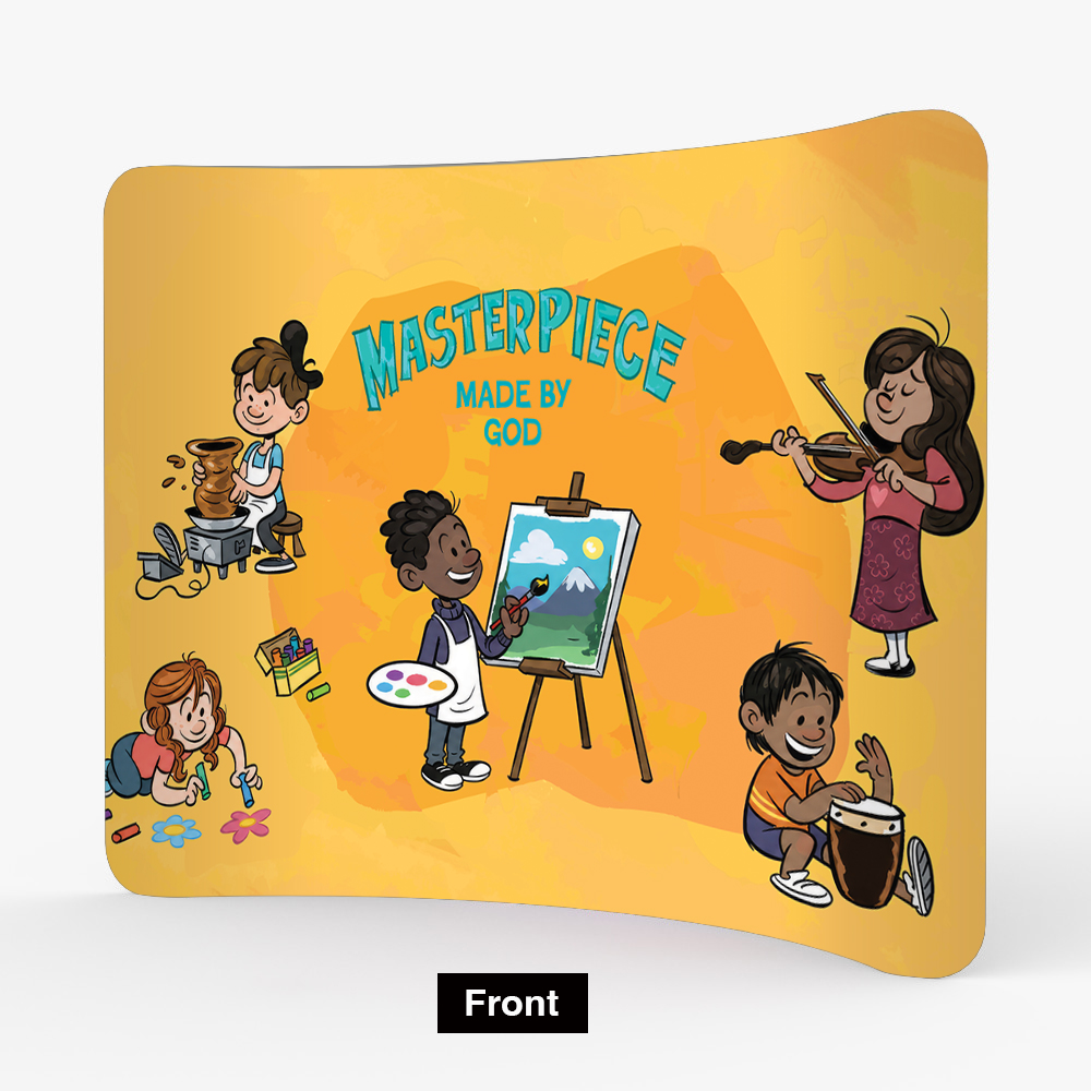 252 Kids Stage Prints - 10' Curved Display (Aug-Sept) 2